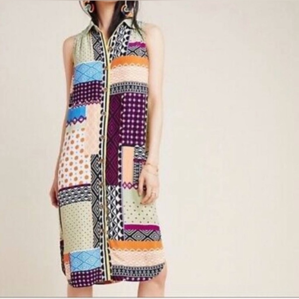 {ANTHRO} Everyway Shirtdress